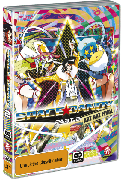 Space Dandy : Part 2 : Eps 14-26 (404x600), Png Download