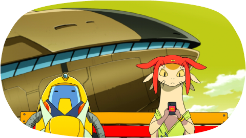 Space Dandy (480x270), Png Download