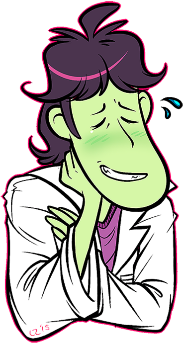 Space Dandy Meow Fan Art - Cartoon (485x750), Png Download