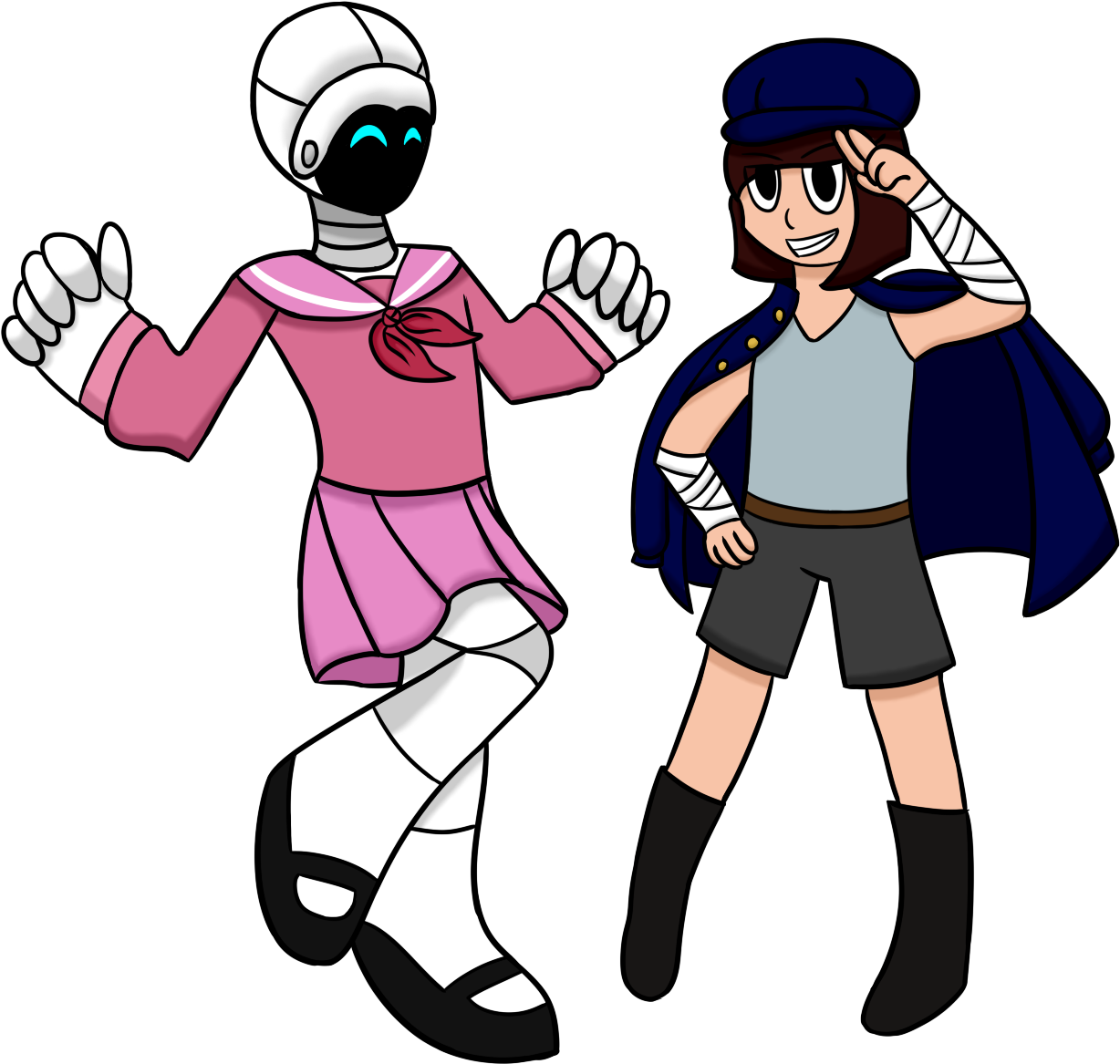 Cross-play - Cartoon (1365x1241), Png Download