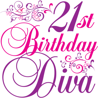 You Can Share These 21st Birthday Quotes Or Poems To - Happy 21 Birthday Girl (400x393), Png Download