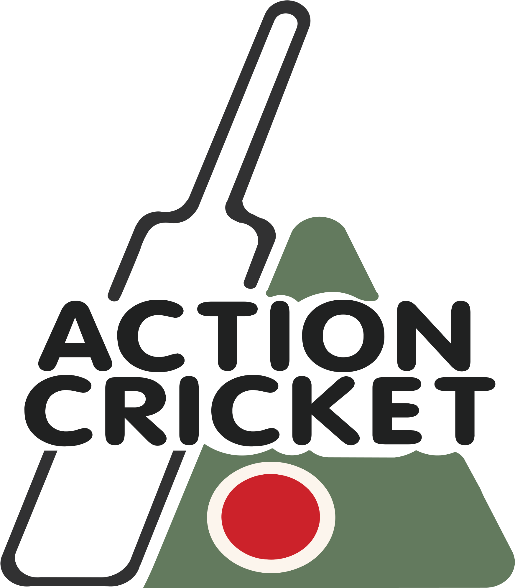 Action Cricket Logo Png Transparent - Action Cricket Logo (2400x2400), Png Download