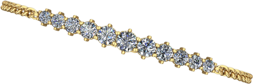 Libra 18k Gold Bracelet - Bracelet (1024x768), Png Download