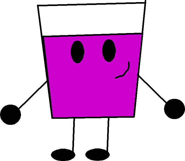Wow Grape Juice Pose - Grape (705x614), Png Download