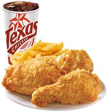 2pieces Chicken Original Or Spicy - Church's Chicken Png (463x463), Png Download