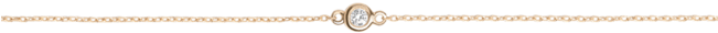 Diamond Bezel Bracelet Yellow Gold Vermeil 14k Yellow - Diamond Bracelets With Clover (650x650), Png Download
