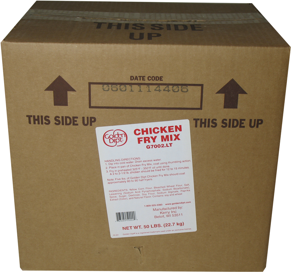 G7002 Lt Chicken Fry Box - Box (1200x1200), Png Download