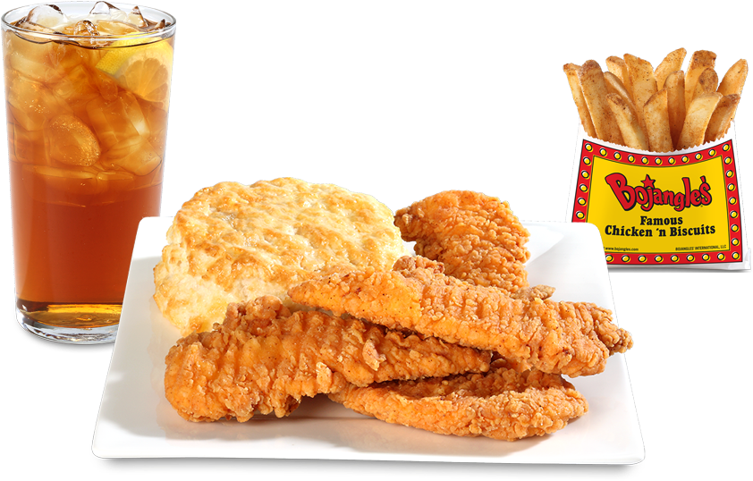 4 Piece Chicken Supremes™ Combo - Bojangles Supremes (886x576), Png Download