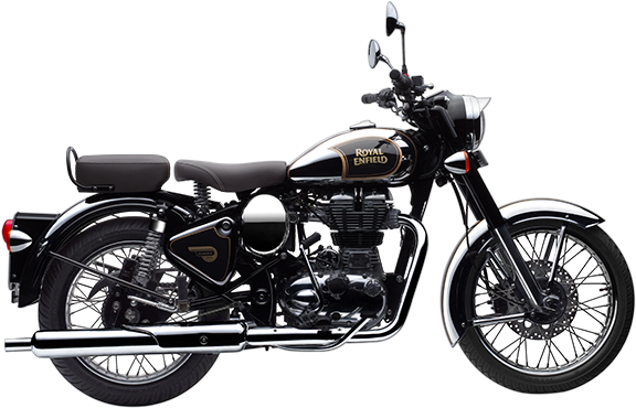 Classic Chrome - Royal Enfield Classic 350x (600x463), Png Download