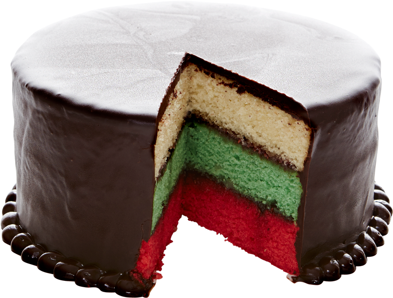 Tricolor Cake - Cake (1345x760), Png Download
