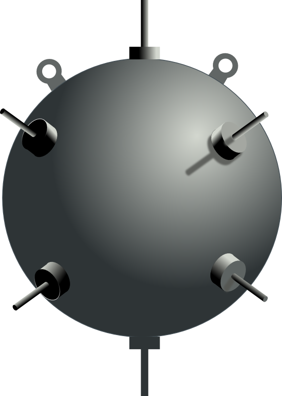 Rg 1 24 Sea Mine Scalable Vector Graphics Svg Scalable - Sea Mine Png (555x780), Png Download