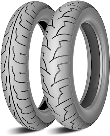 Michelin Pilot Activ 90/90-18 M/c 51h Tl/tt Front - Michelin Pilot Activ 130 70 18 63h Rear (495x468), Png Download