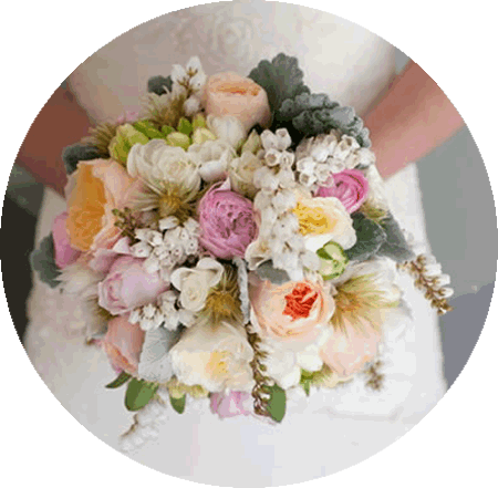 Heavenly Bouquets - Bouquet (450x441), Png Download
