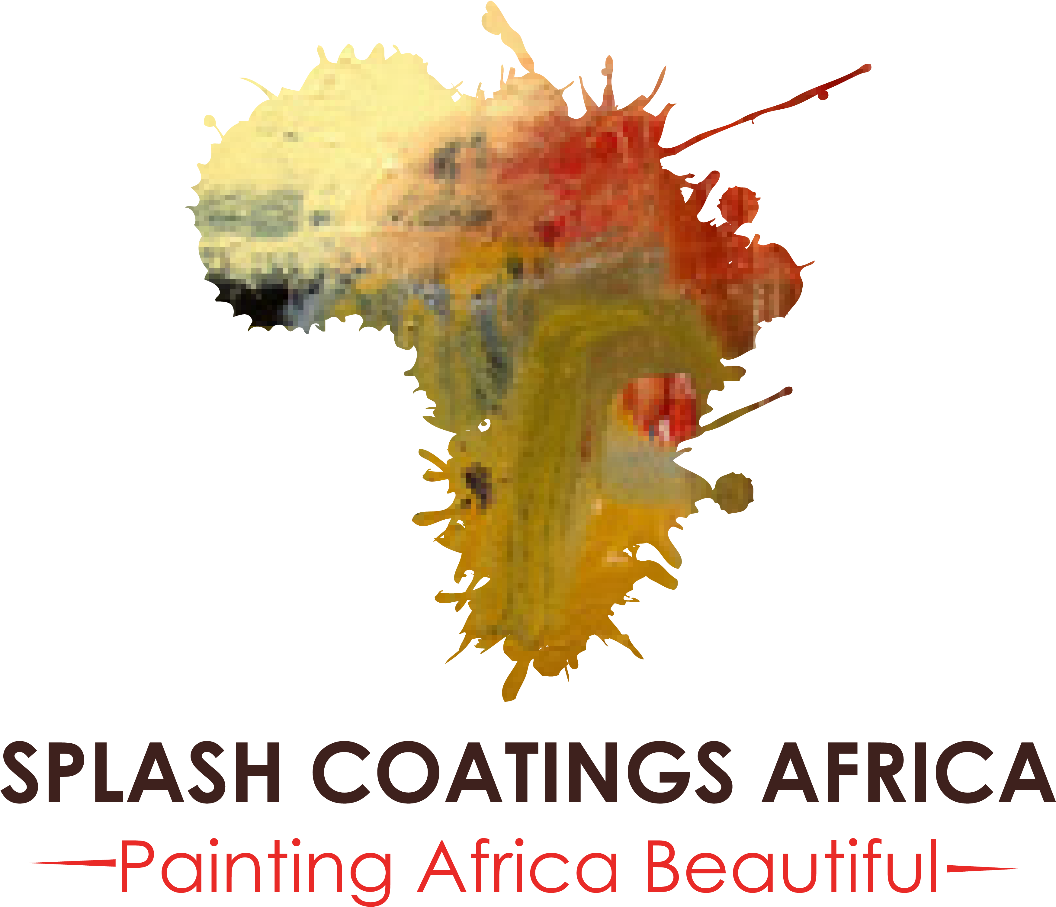 Logow - Africa Splash Paint Png (4559x4559), Png Download