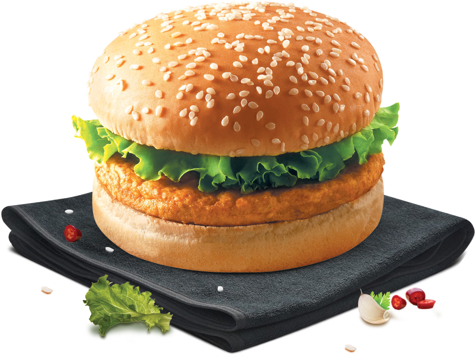 Chicken Burger (1000x1000), Png Download