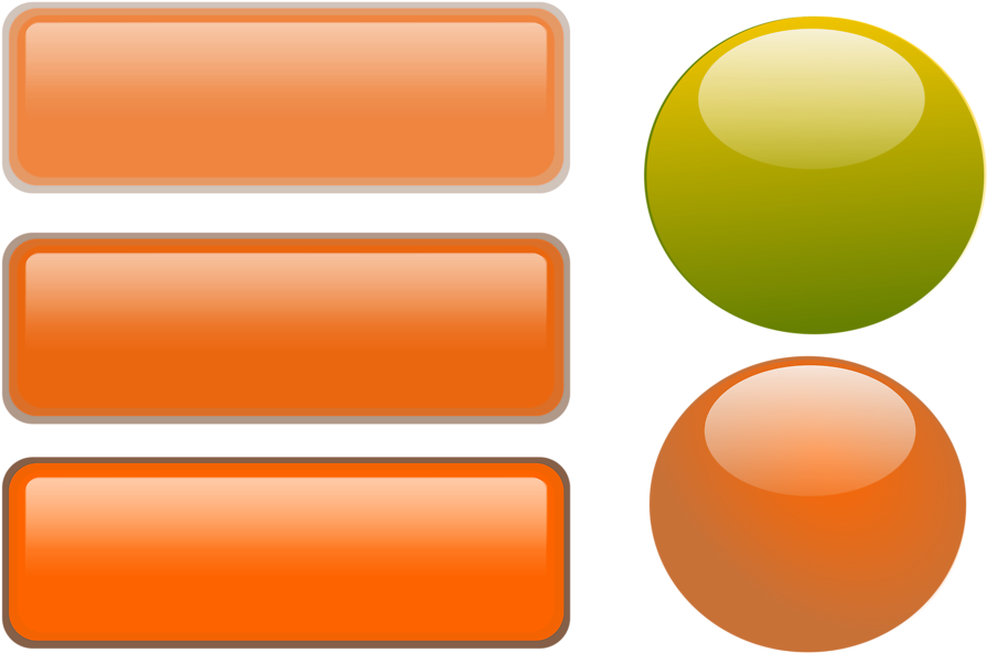 Blank Web Button Png - Web Buttons Free Png (958x633), Png Download