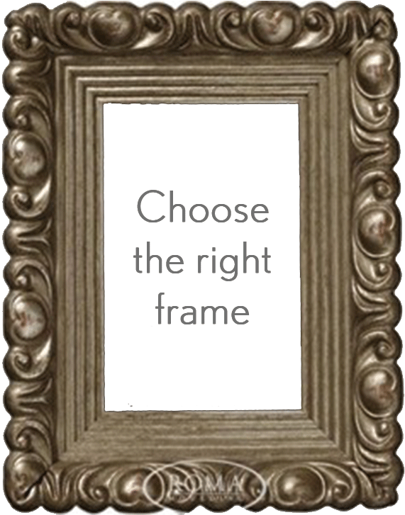 Choose The Right Frame - Choose A Frame (570x734), Png Download