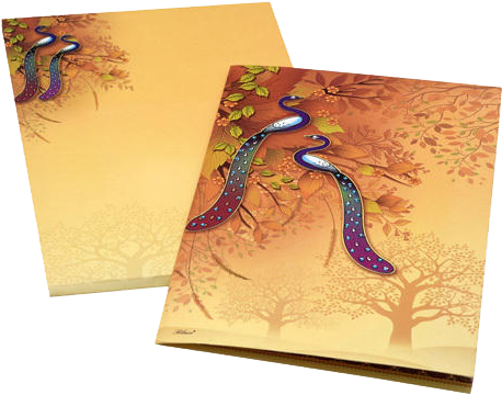 Christian Wedding Cards - Wedding Cards Below Rs 3 (500x500), Png Download