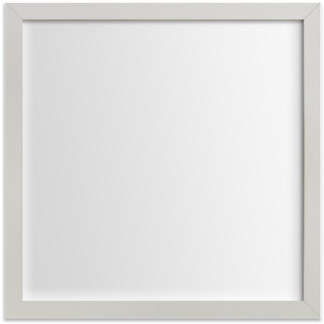 White Wood Photo Frame (470x470), Png Download