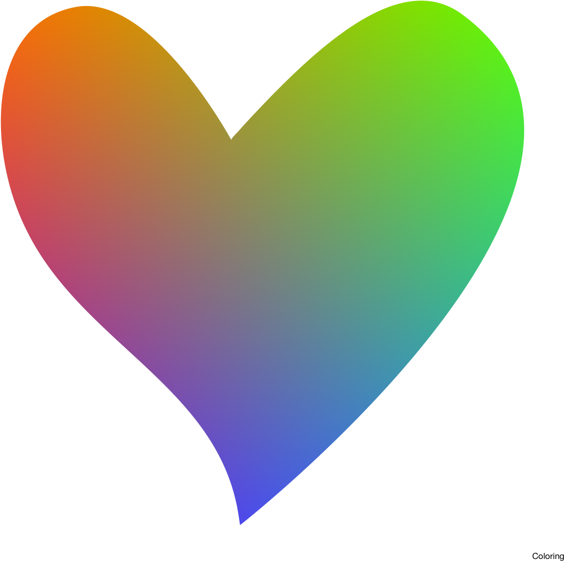 Heart Shaped Clipart Double Heart - Heart (1200x1200), Png Download