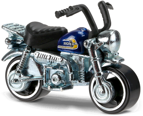 Honda Monkey Z50 2017 - Hot Wheels Honda Monkey Z50 2017 (892x407), Png Download