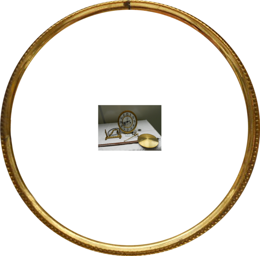 Png Gold Round Frame (901x887), Png Download