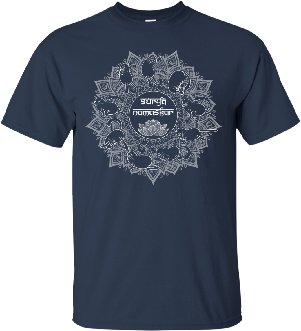 Suruya Namaskar Tank Tops & T-shirts - Surya Namaskar T Shirt (1155x1155), Png Download