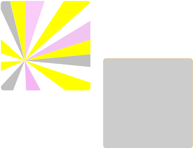How To Set Use Pink Grey Yellow Rays Clipart (600x304), Png Download