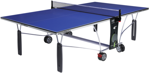 Table Tennis Table Cornilleau Sport - Cornilleau 150 Outdoor Table (500x500), Png Download