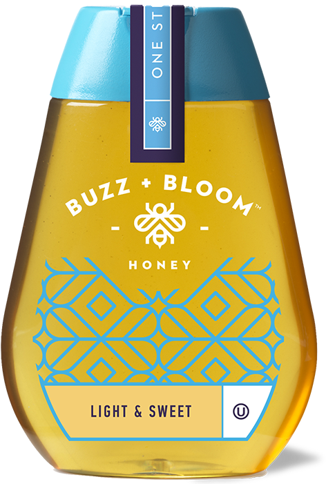A Rich Buttery Texture With A Clear Golden-yellow Color - Buzz N Bloom (500x708), Png Download