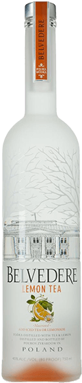Belvedere Lemon Tea Vodka 1l - Belvedere Lemon Tea Vodka (300x600), Png Download