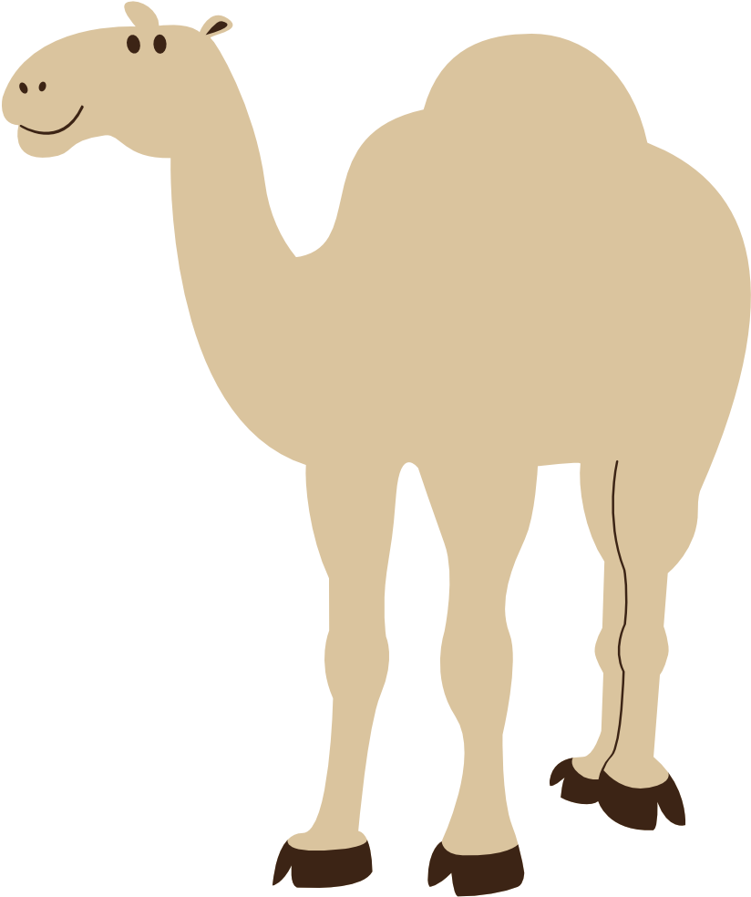 Colorful Animal Camel Geometry 999px 45 - Camel Clipart With Transparent Background (999x999), Png Download