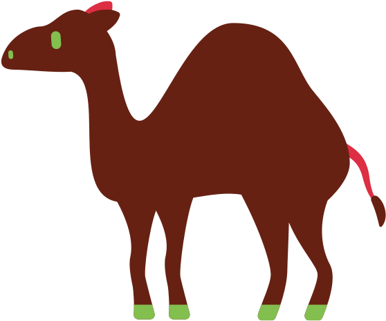 U 1 F 42 A Dromedarycamel - Wikimedia Commons (568x568), Png Download