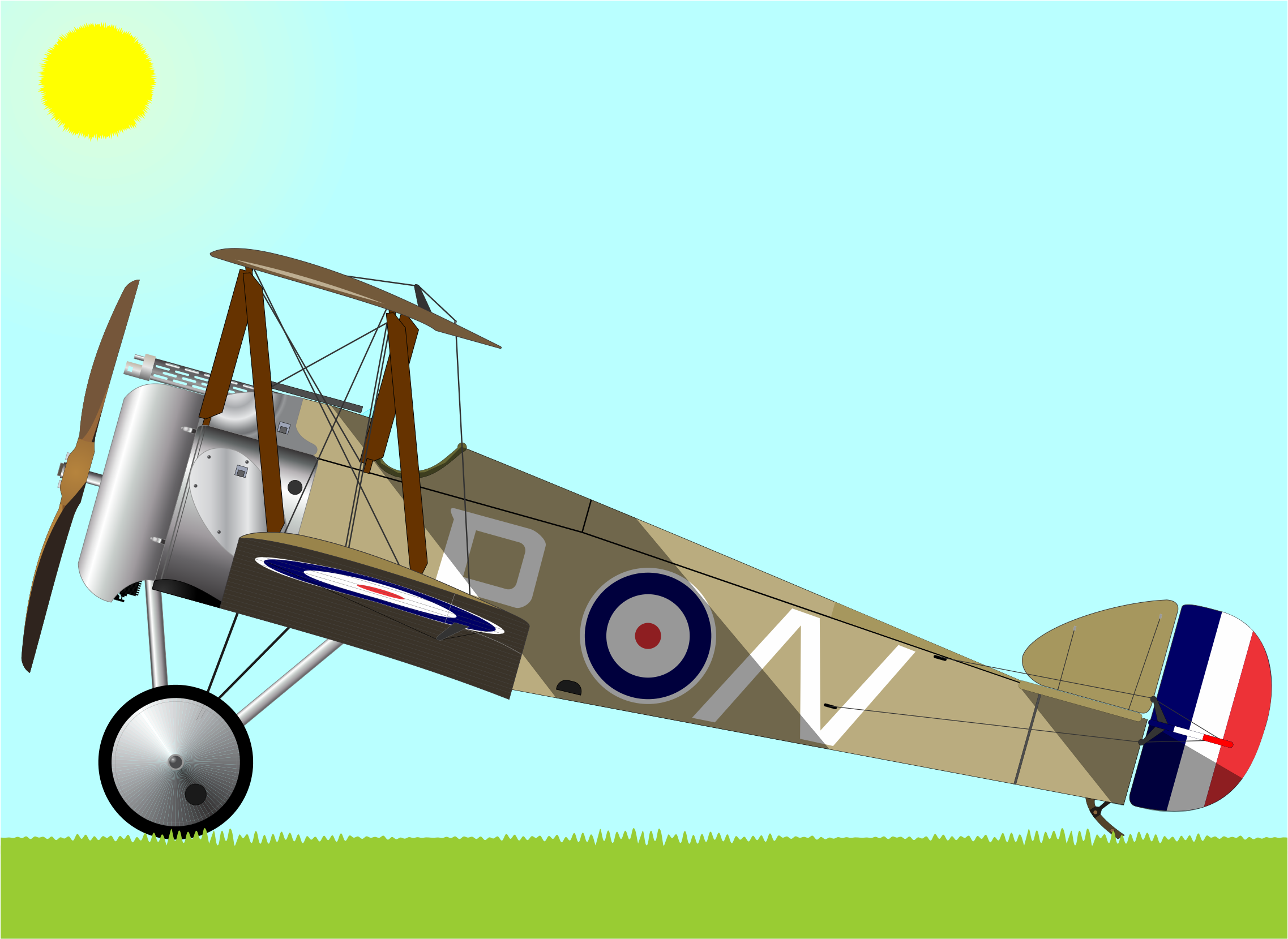 This Free Icons Png Design Of Sopwith Camel (2400x1855), Png Download