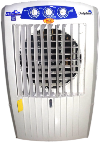 Air Cooler Of Orange Model Zenstar - Zenstar Cooler (338x500), Png Download