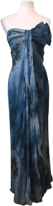 Pa- Teri Jon Watercolor - Gown (601x800), Png Download