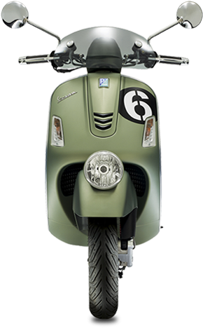 Sei Giorni - Vespa Gt300 6 Giorni (358x500), Png Download