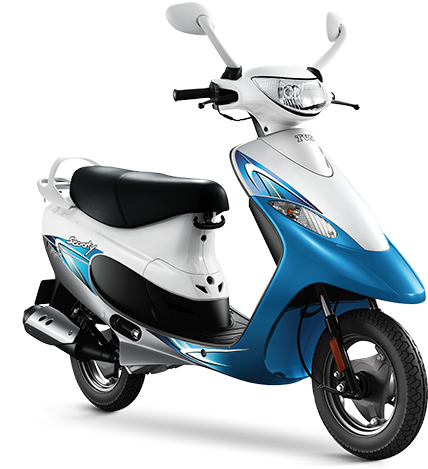 Tvs Scooty Pep Plus - Tvs Scooty Pep Plus Colours (600x400), Png Download