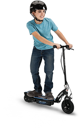 Power To The People - Razor E100 Glow Electric Scooter (320x450), Png Download