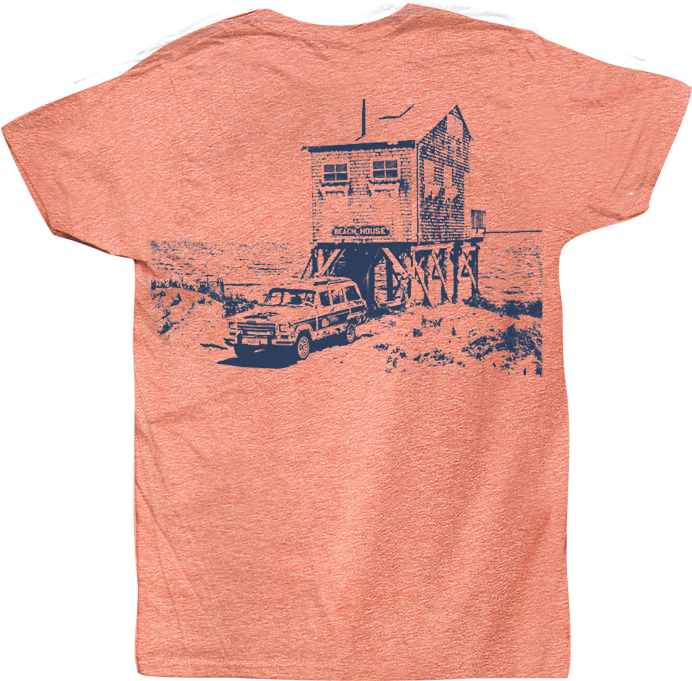 Beach House Ii By Johnny Vacay - House (720x720), Png Download