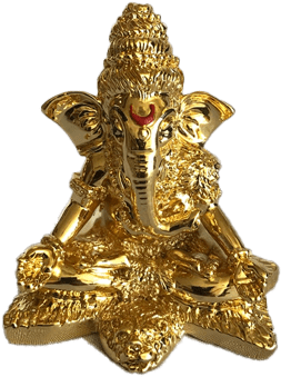 Lord Ganapathi Idol - Brass (504x648), Png Download