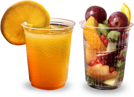 Plastic Disposable Cold Drink Glass - Cold Drink Glass (500x320), Png Download