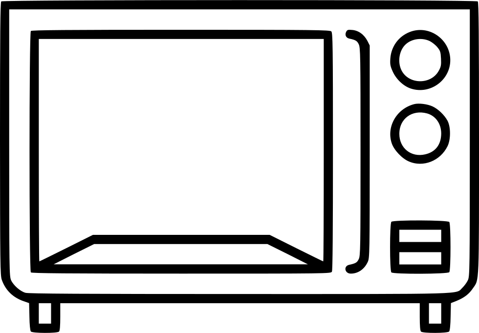 Microwave Oven - - Microwave Oven (980x682), Png Download