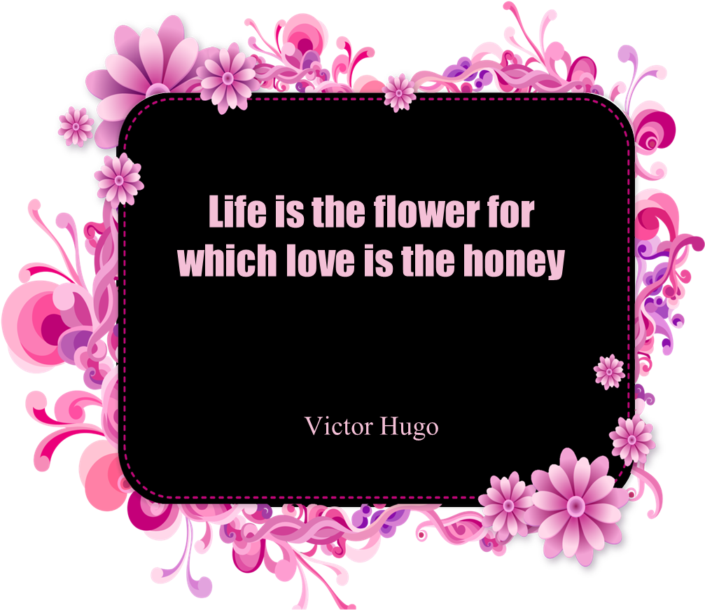 Falling Flower Quotes Short Love Quotes Life Is The - Pompom Earrings Post / Royal Blue And Sky Blue Silver (1019x888), Png Download