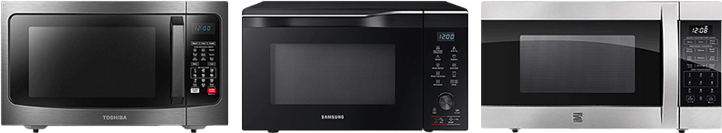 Quadcopter Reviews Best Convection Microwave Ovens - Kenmore 1.5 Cu Ft Convection Microwave Oven Combo 77603 (800x325), Png Download