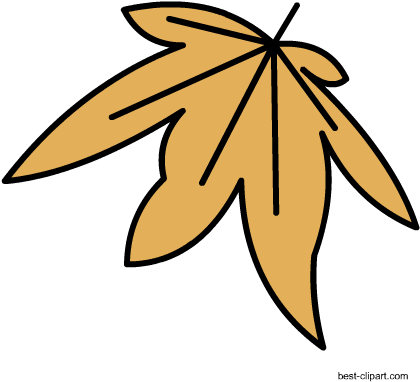 Fall Leaf Free Clip Art - Clip Art (450x450), Png Download
