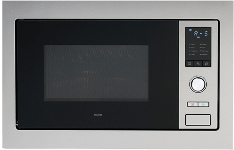 28l Built-in Microwave Oven Grill - Built In Microwave Euro (550x550), Png Download