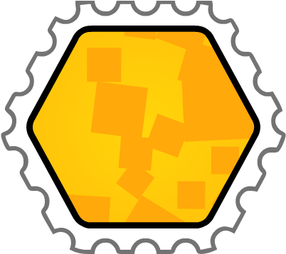 This Is A Medumb Stamp, But It's Empty So The Club - Club Penguin Protobot Stamp (567x363), Png Download