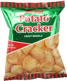 Junior Potato Cracker - Potato Chip (375x375), Png Download