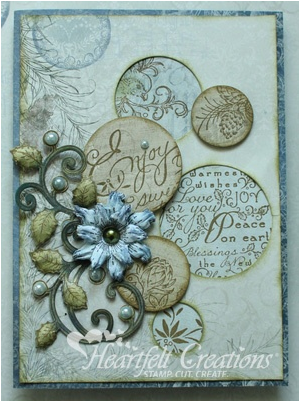 Sweet Memories Circle Card - Cardmaking (400x400), Png Download
